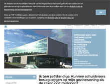 Tablet Screenshot of notarissen-deerlijk.be